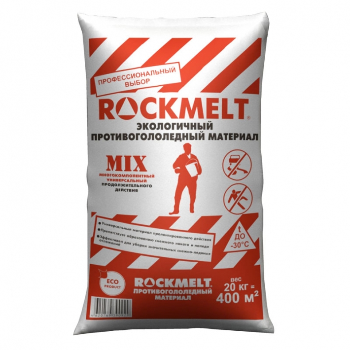 Противогололедный материал Рокмелт MIX (20 кг)